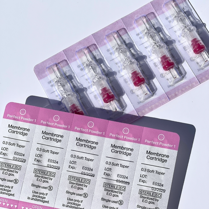 Ace micropigmentare Perfect Powder Liner 1 - 1001RLMT, 0.3 Soft Taper, 10 buc.