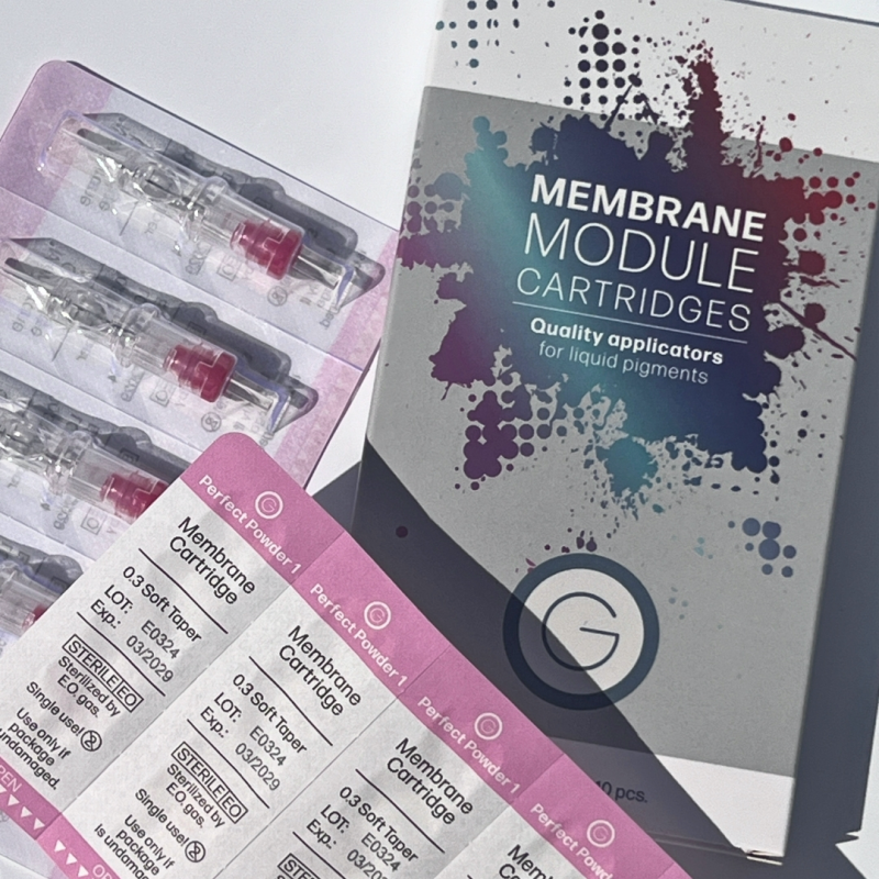 Ace micropigmentare Perfect Powder Liner 1 - 1001RLMT, 0.3 Soft Taper, 10 buc.