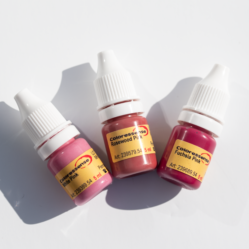 Barbie Set Coloressense - Pigmenti Micropigmentare Buze - Set Editie Limitata cu 5 produse