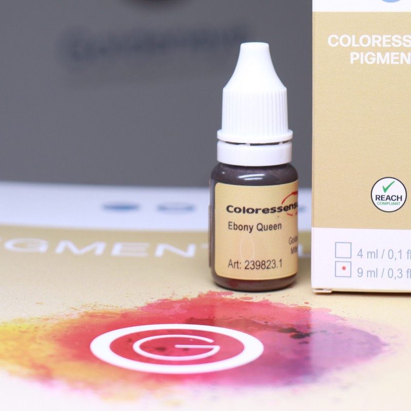 Ebony Queen Coloressense - Pigment micropigmentare 10ml