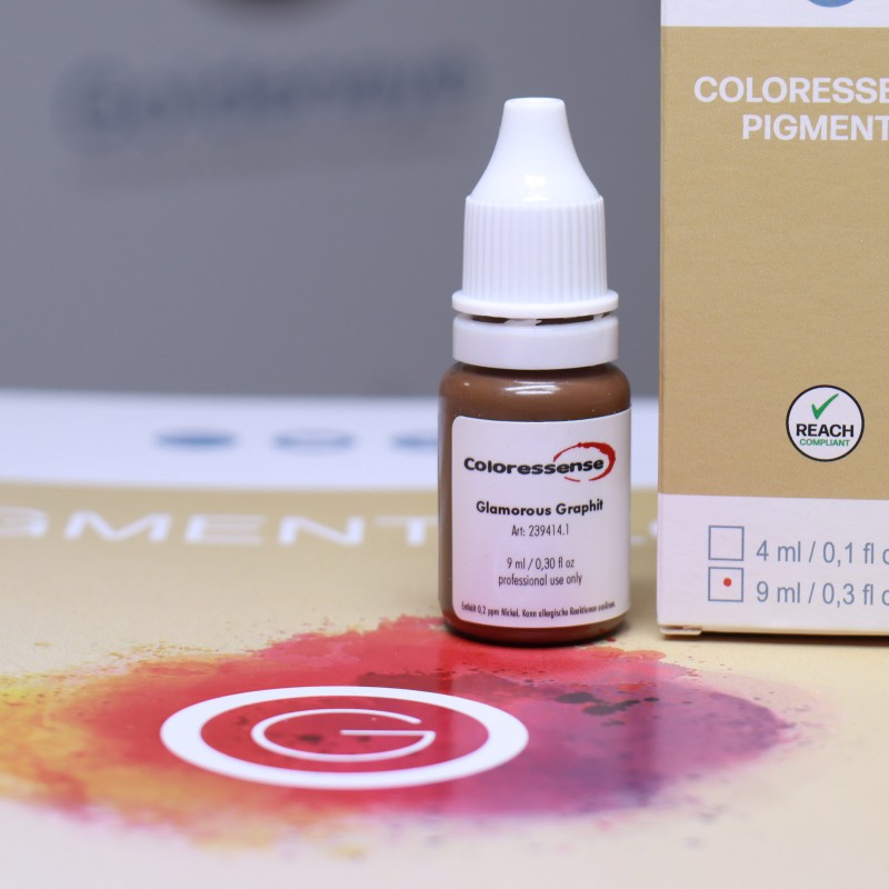 Glamorous Graphit Coloressense - Pigment micropigmentare 9ml