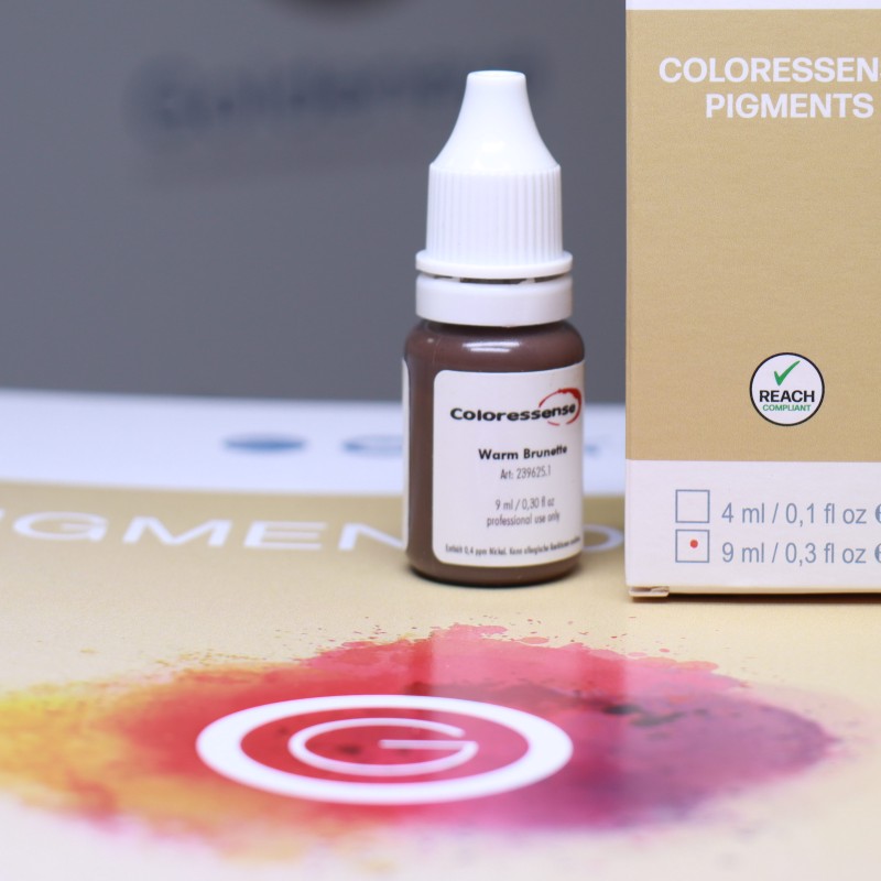 Warm Brunette Coloressense - Pigment micropigmentare 10ml