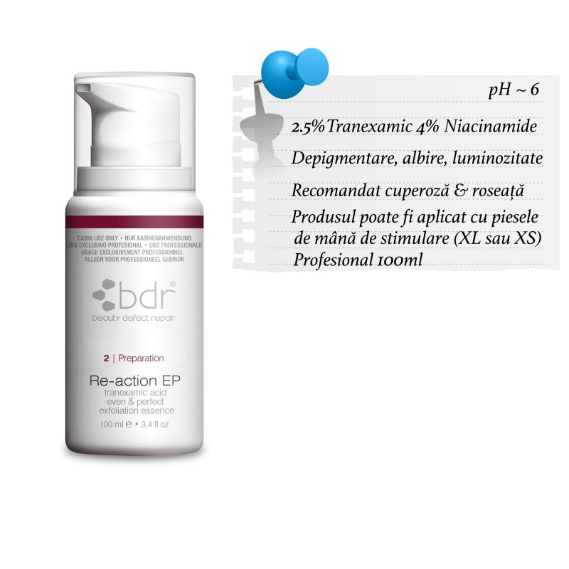 Re-action EP tranexamic acid even & perfect 200ml