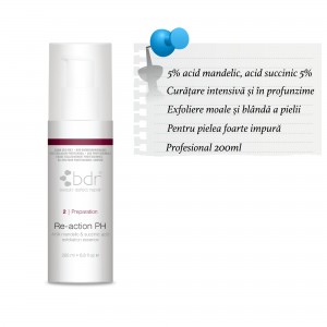 Re-action PH AHA mandelic & succinic acid 200ml