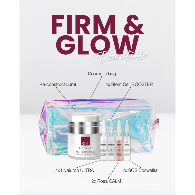 Firm & Glow Essentials Produse esențiale pentru fermitate și strălucire
