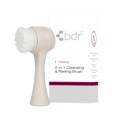 2-in-1 Cleansing & Peeling Brush Perie de curățare și exfoliere 2 în 1