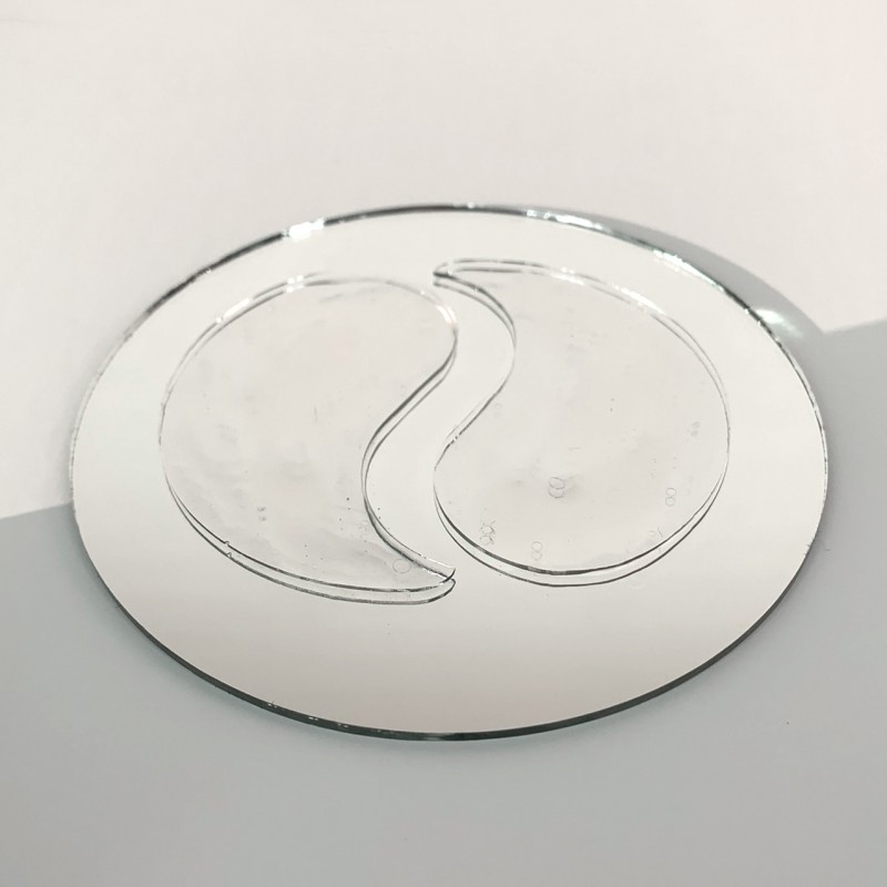 Re-fresh gel Mask pentru ochi și ridurile nazogeniene  - 60 măști într-o suspensie gel cu ceramide, Q10, colagen marin